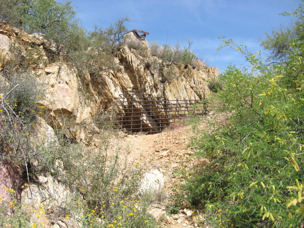 Sealed off Hidden Treasure Mine.