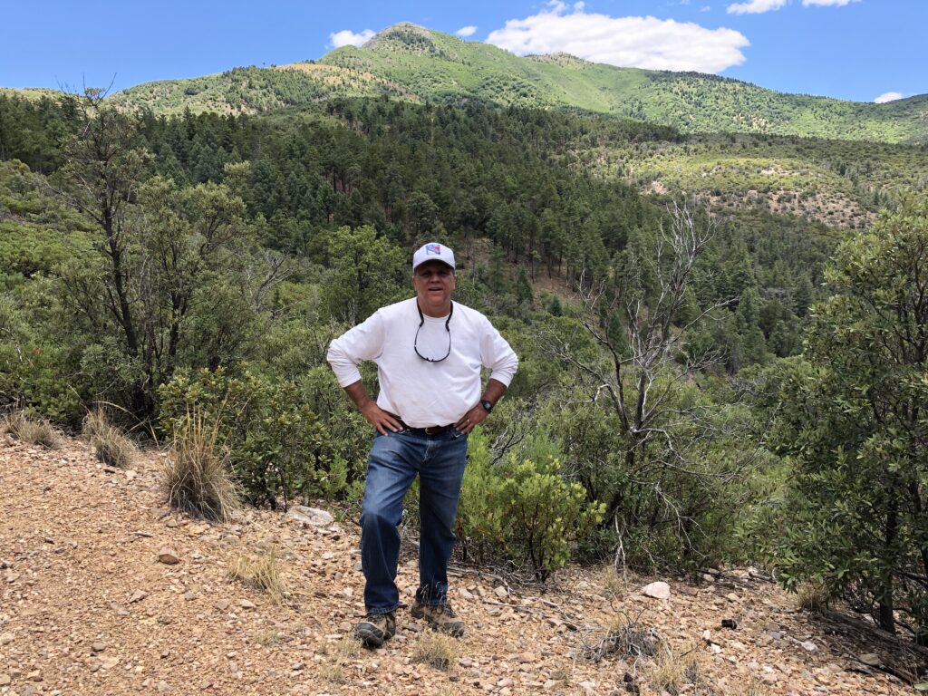 The beautiful area surrounding the Tungsten Reef mine.