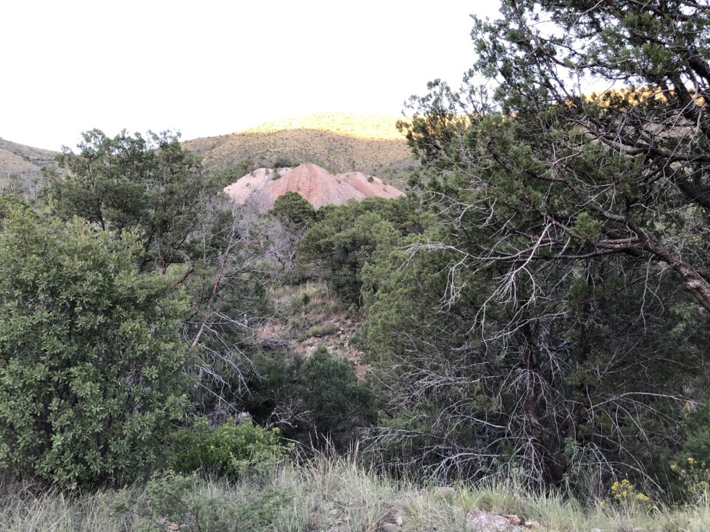 Getting a bit closer to the mine.